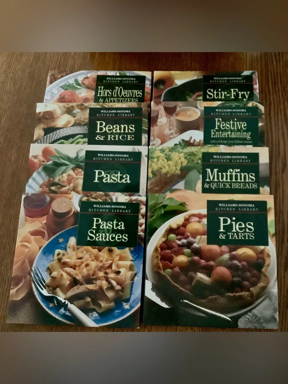 Set of 8 Williams-Sonoma Cookbooks